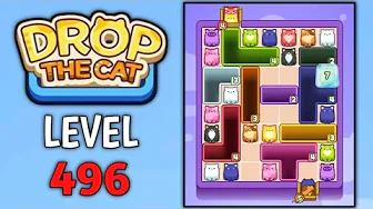 Drop the Cat Level 496: Drop The Cat Level 496